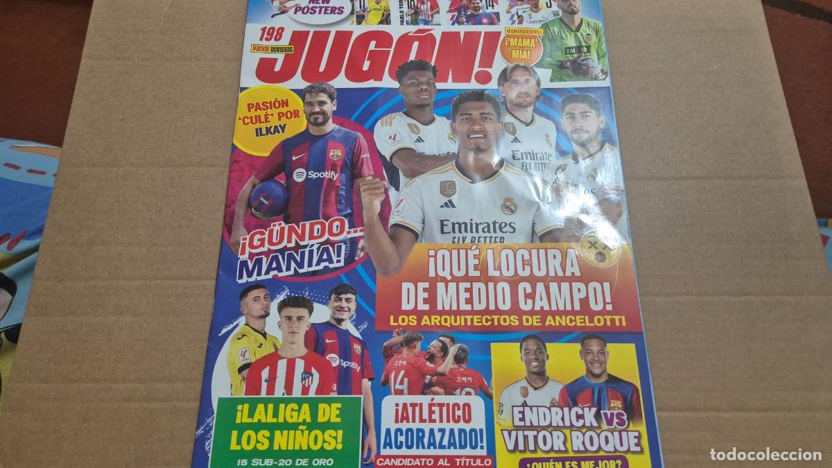 Sports collectibles: LOTE REVISTA JUGON N&ordm; 198. SOLO REVISTA CON LOS POSTERS