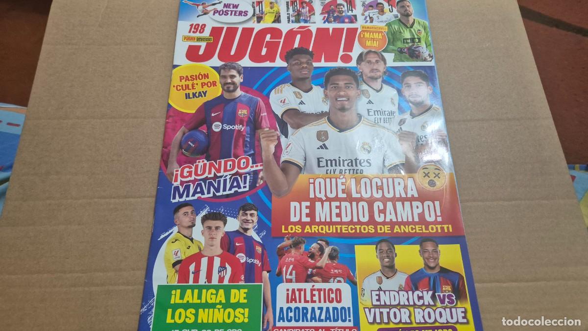 Collezionismo sportivo: LOTE REVISTA JUGON N&ordm; 198. SOLO REVISTA CON LOS POSTERS