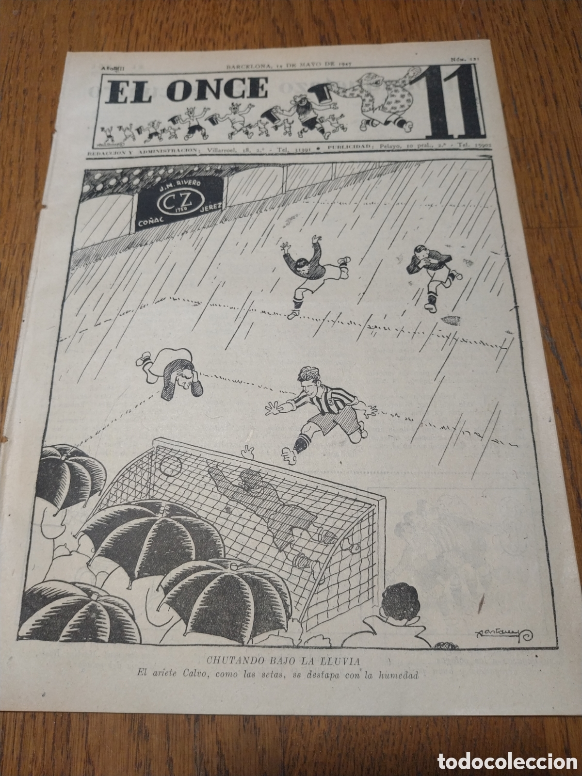 Sammelleidenschaft Sport: EL ONCE 1947 COPA ESPA&Ntilde;OL SABADELL Y BARCELONA A CUARTOS. TARRAGONA DESEMPATA