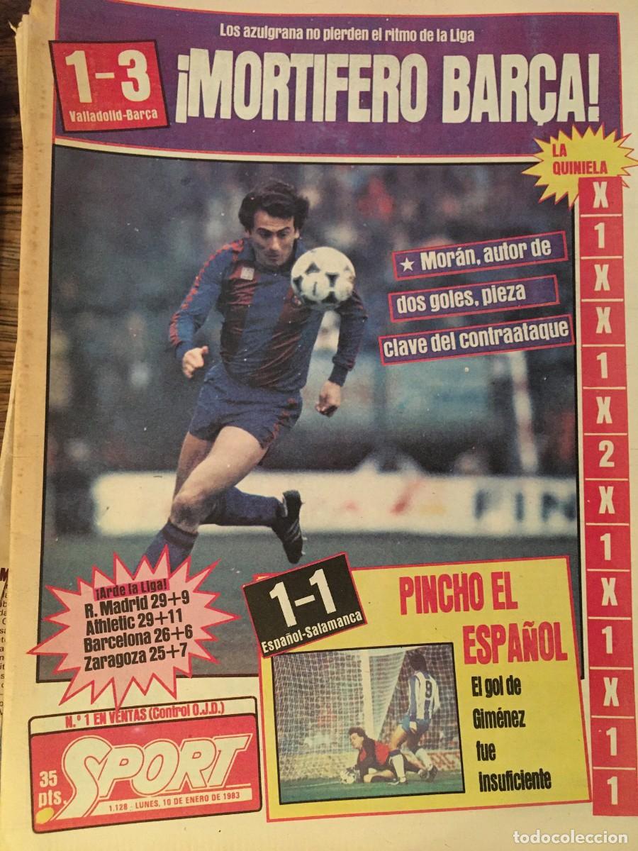 Coleccionismo deportivo: FC Barcelona 82-83. Maradona, Schuster. Sport