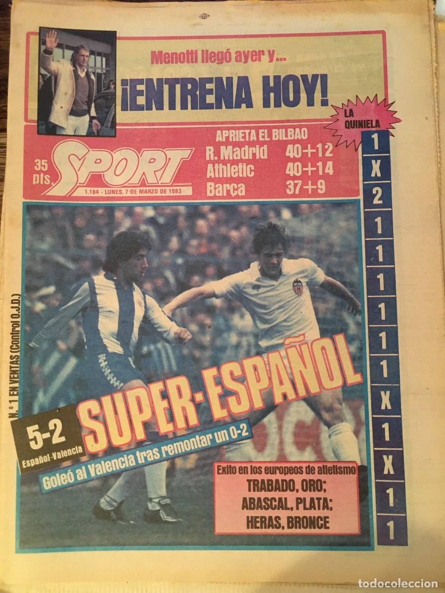Coleccionismo deportivo: FC Barcelona 1982-83. Maradona-Schuster. Sport