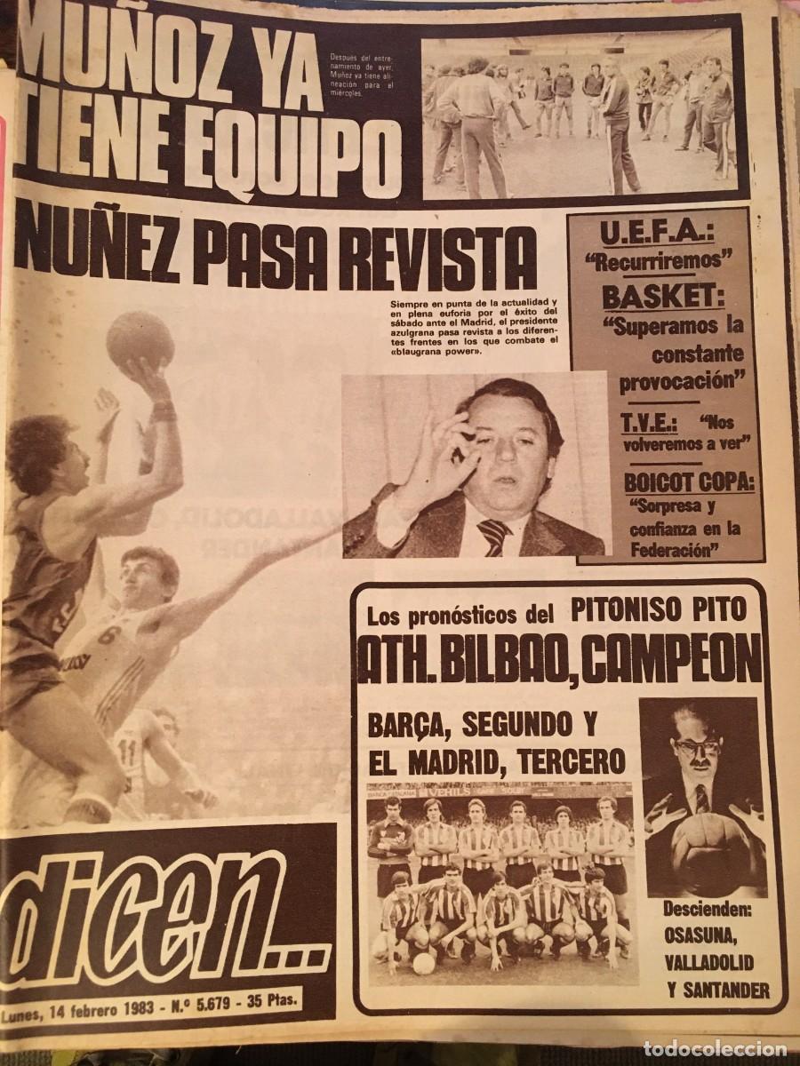Coleccionismo deportivo: FC Barcelona 1982-83. Maradona-Schuster. Dicen
