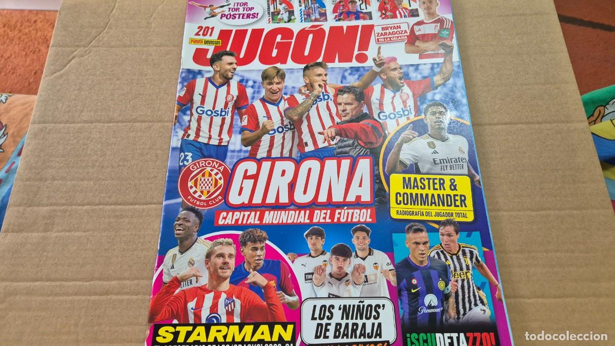 Sammelleidenschaft Sport: LOTE REVISTA JUGON N&ordm; 201. SOLO REVISTA CON LOS POSTERS