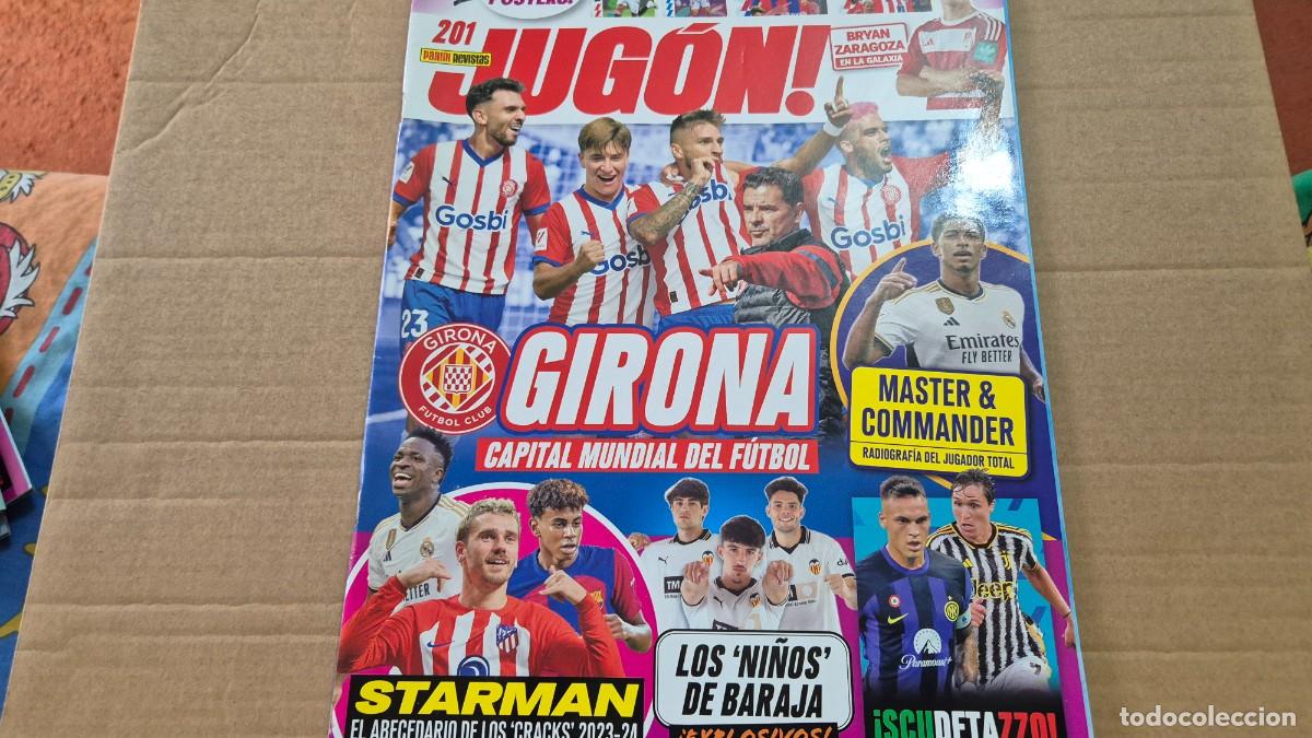 Sammelleidenschaft Sport: LOTE REVISTA JUGON N&ordm; 201. SOLO REVISTA CON LOS POSTERS