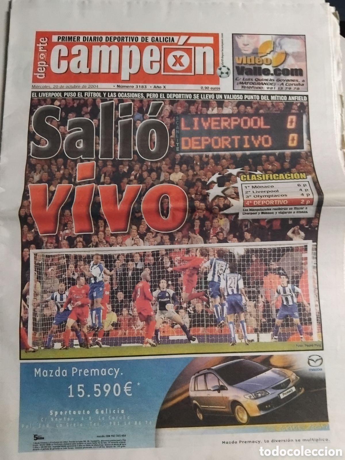 Sammelleidenschaft Sport: Periodico Deportivo en Anfield