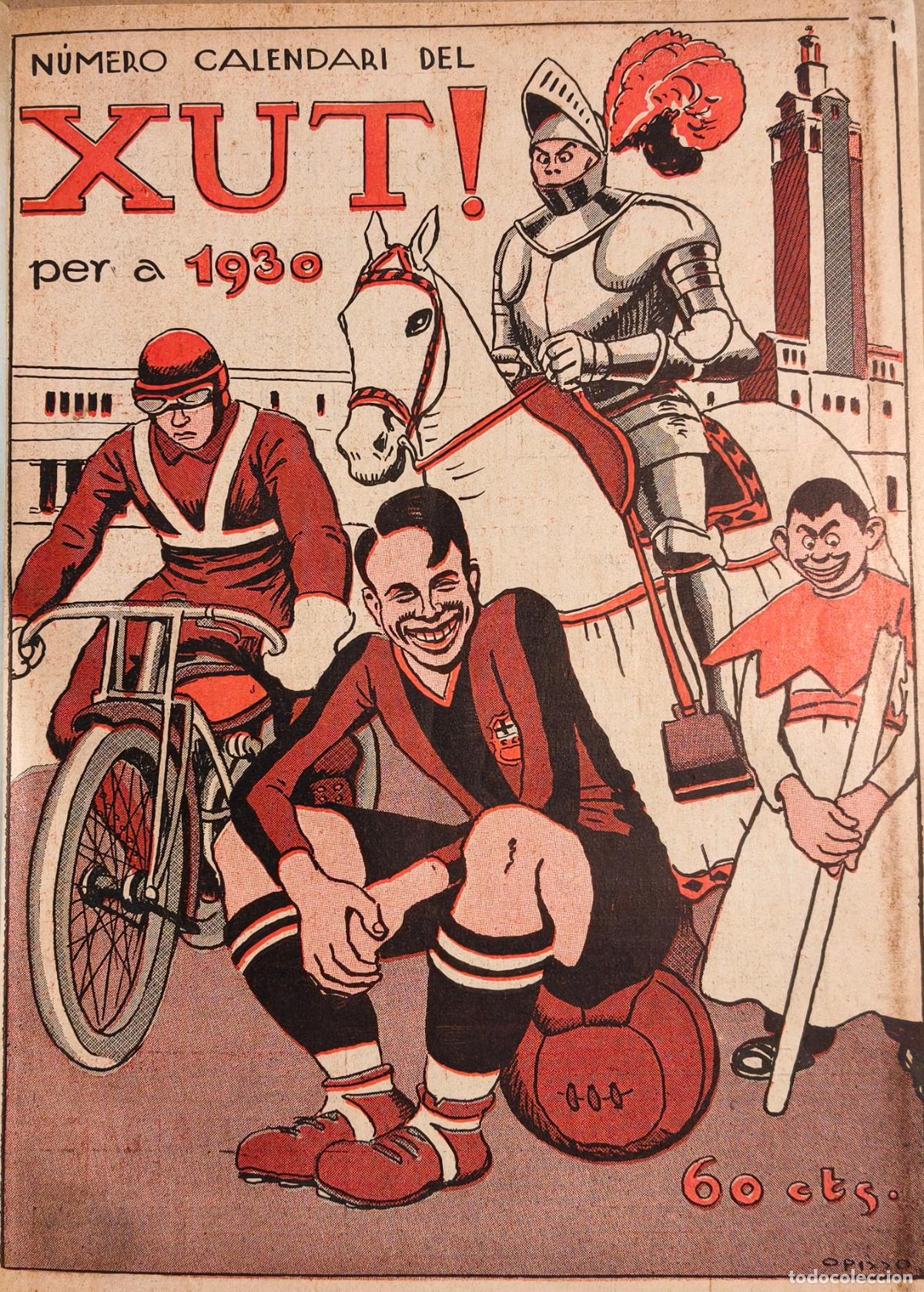 Collezionismo sportivo: XUT REVISTA DEPORTIVA TOMO ENCUADERNADO EN GUAFLEX 1930