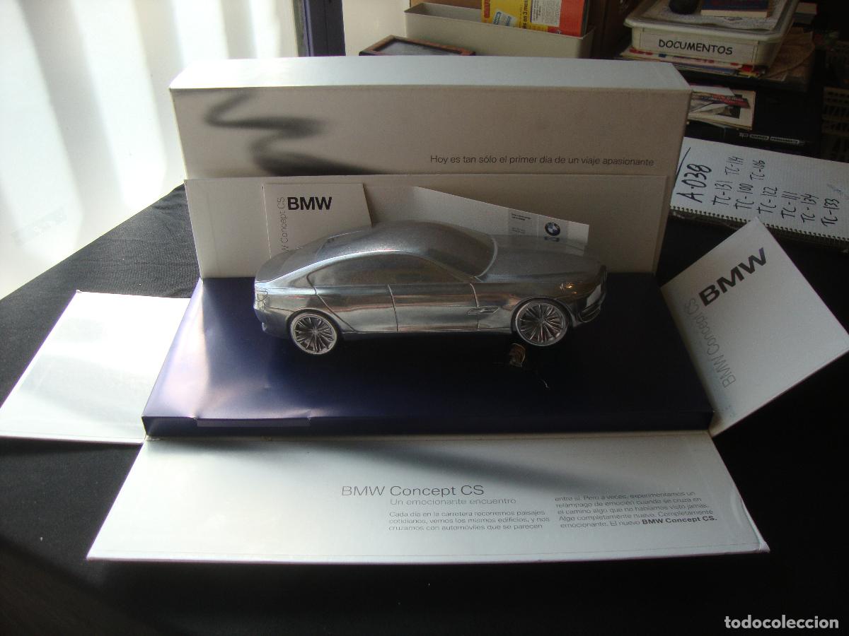 Coleccionismo deportivo: MAQUETA BMW CONCEPT CSALUMINIO