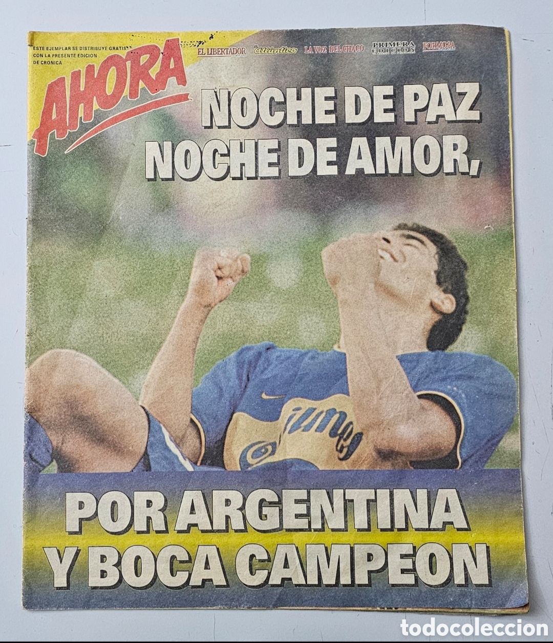 Sports collectibles: REVISTA AHORA Especial Boca Juniors Torneo Apertura 2000 Argentina Futbol
