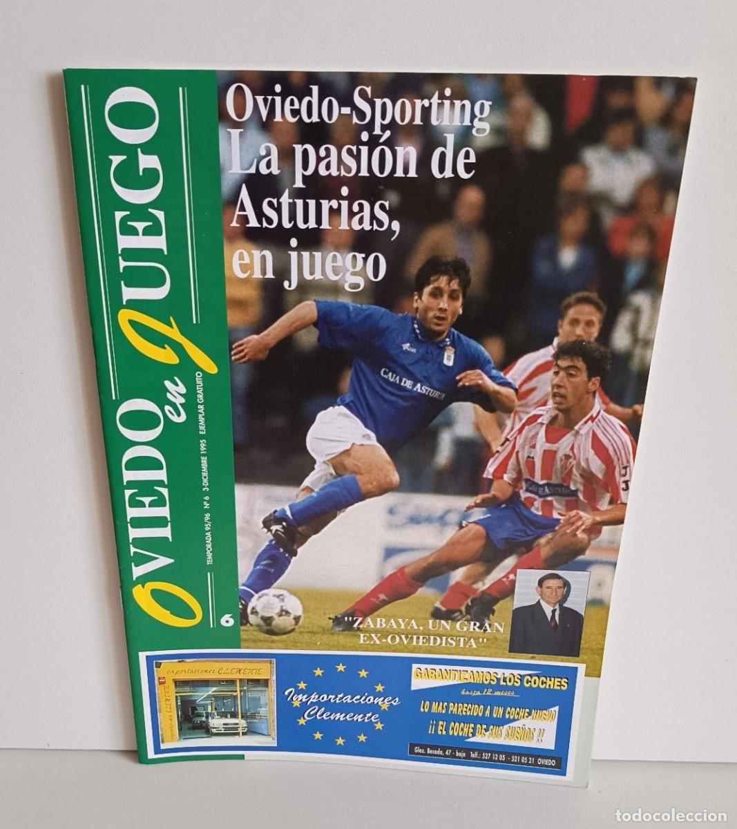 Coleccionismo deportivo: Revista Oviedo en Juego n&ordm; 6