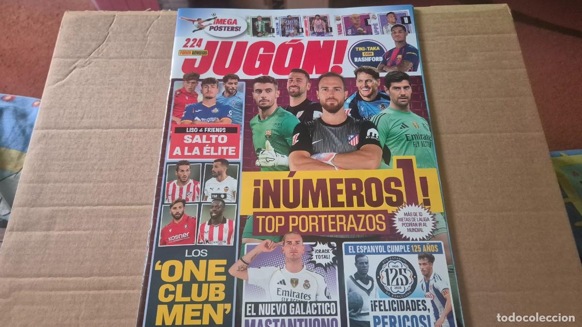 Coleccionismo deportivo: LOTE REVISTA JUGON N&ordm; 224. SOLO REVISTA CON LOS POSTERS