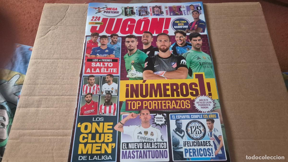 Coleccionismo deportivo: LOTE REVISTA JUGON N&ordm; 224. SOLO REVISTA CON LOS POSTERS