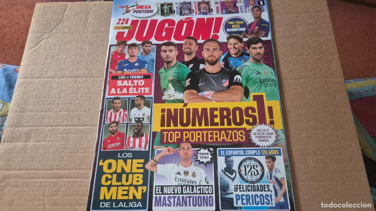 Coleccionismo deportivo: LOTE REVISTA JUGON N&ordm; 224. SOLO REVISTA CON LOS POSTERS
