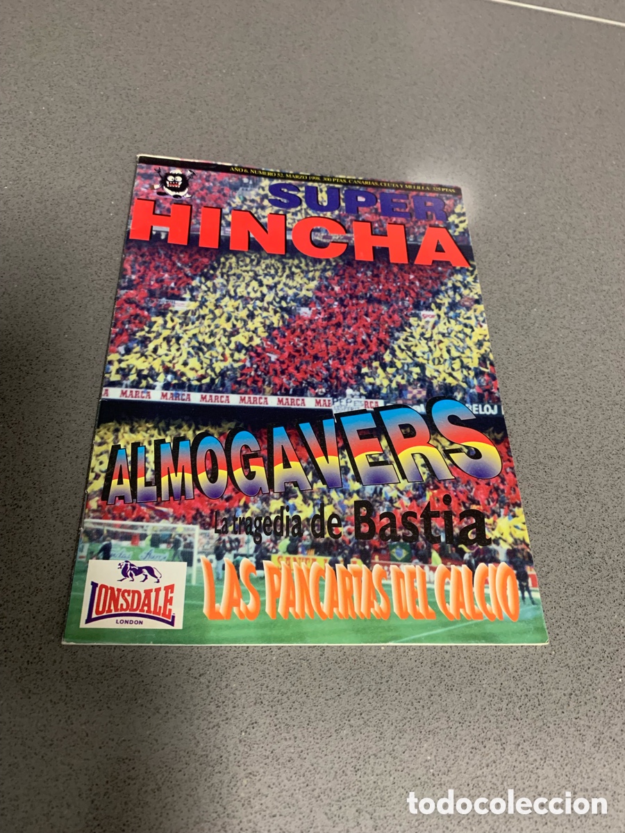 Coleccionismo deportivo: Revista Super Hincha n&ordm; 53 &ntilde;, Marzo 1998