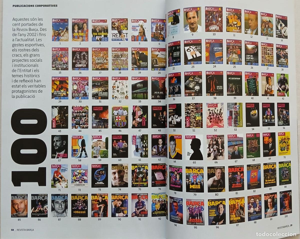 Coleccionismo deportivo: REVISTA BAR&Ccedil;A, N&Uacute;MERO 100, AGOST - SETEMBRE 2019, FC BARCELONA