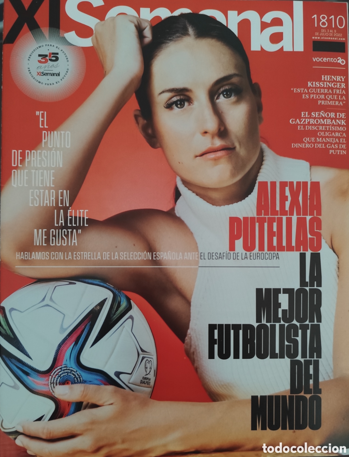 Sammelleidenschaft Sport: REVISTA XL SEMANAL 08/07/22. ALEXIA PUTELLAS. CHRISTINA ROSENVINGE
