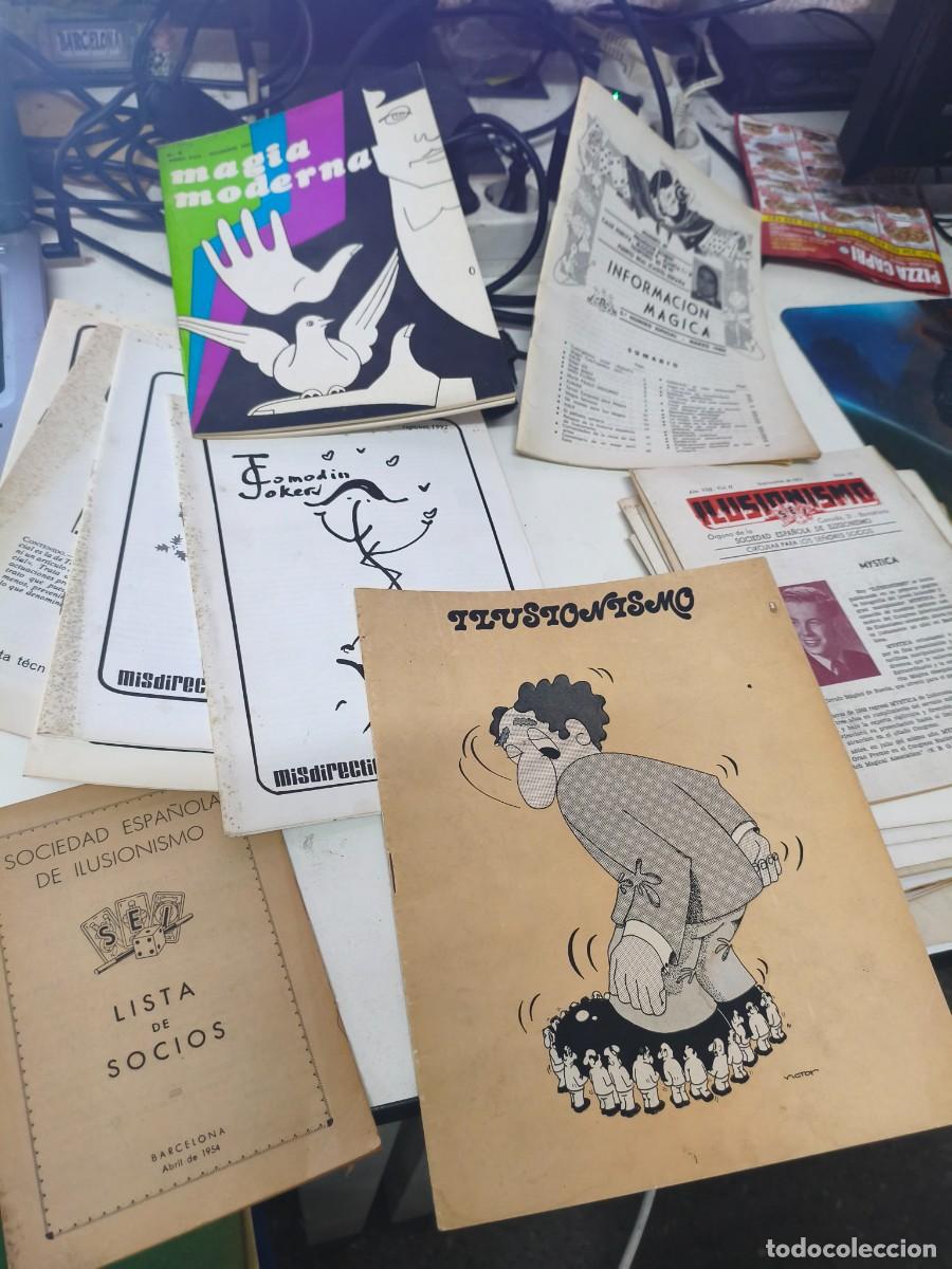 Coleccionismo deportivo: Lote revistas magia Revistas Sociedad esp&ntilde;ola ilusionismo. Informaci&oacute;n magica
