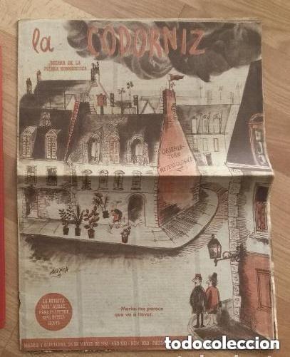 Collectionnisme sportif: LA CODORNIZ - N 1010 - REVISTA