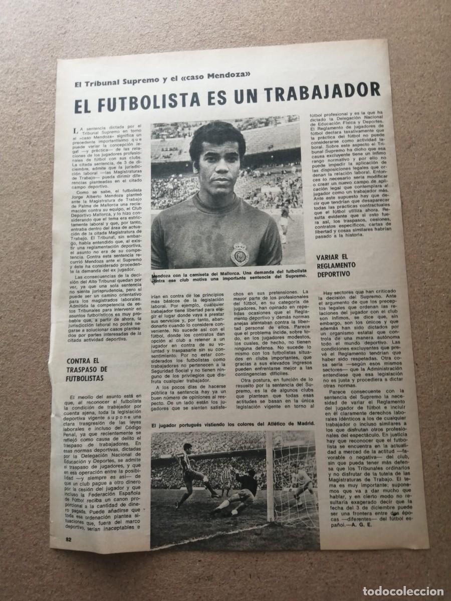 Sammelleidenschaft Sport: REPORTAJE. FUTBOL, EL CASO MENDOZA