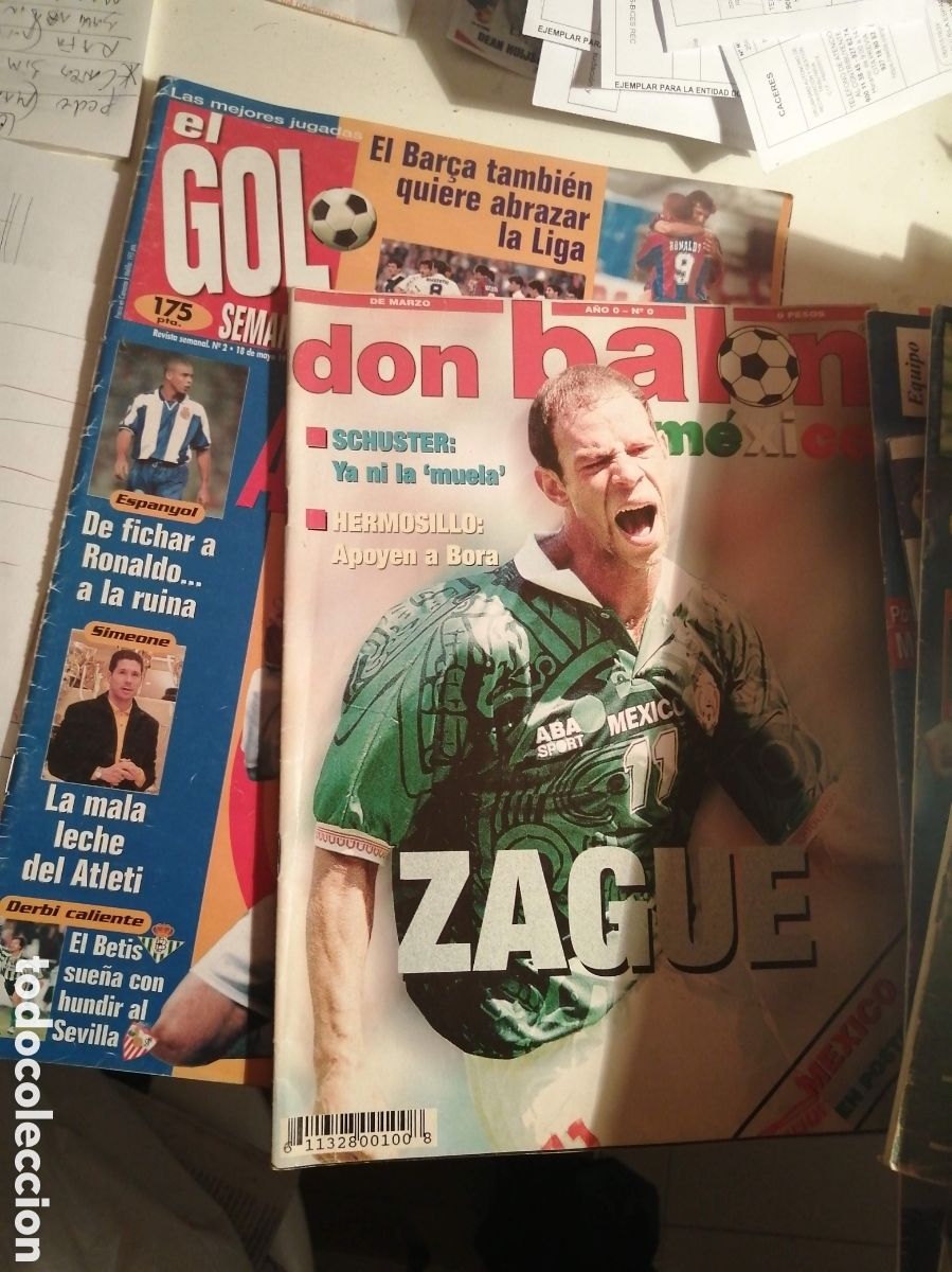 Coleccionismo deportivo: Revista don bal&oacute;n edici&oacute;n M&eacute;xico. numero 0