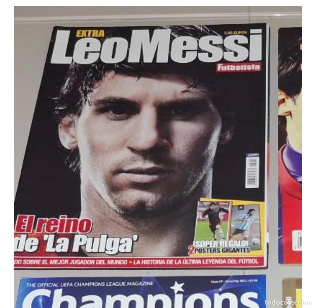Coleccionismo deportivo: Revista extra leo messi
