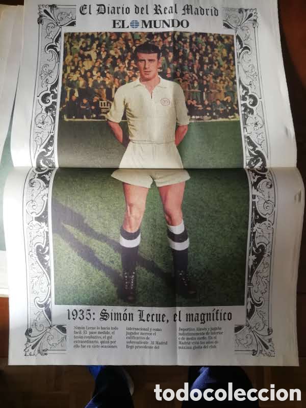 Coleccionismo deportivo: Colecci&oacute;n real Madrid oficial. 100 posters numerados.