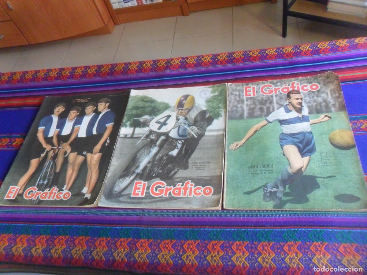 Coleccionismo deportivo: EL GR&Aacute;FICO 1414 1440 1558 1853 1857 . A&Ntilde;O 1946. LAN&Uacute;S, TORNEO DEL ATL&Aacute;NTICO BOCA JUNIORS NACIONAL.