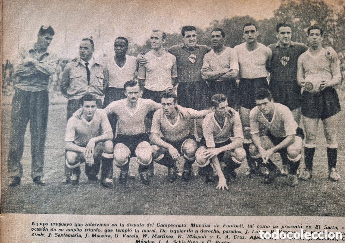 Coleccionismo deportivo: REVISTA MUNDIAL FUTBOL 1954 URUGUAY Y HUNGRIA ESTAN EN EL MUNDIAL