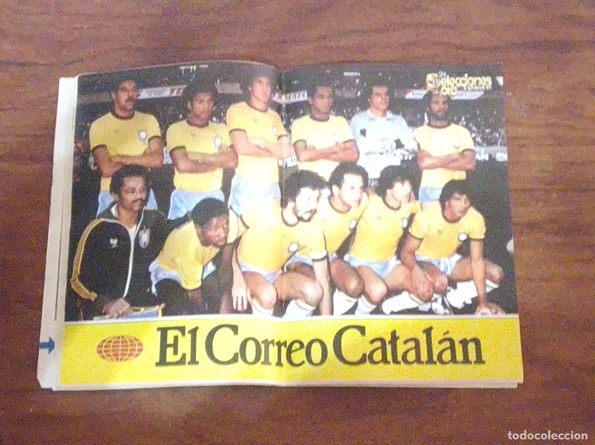 Coleccionismo deportivo: BRASIL N&ordm;2 SELECCIONES DE ORO MUNDIAL ESPA&Ntilde;A 82, CONSERVA POSTER