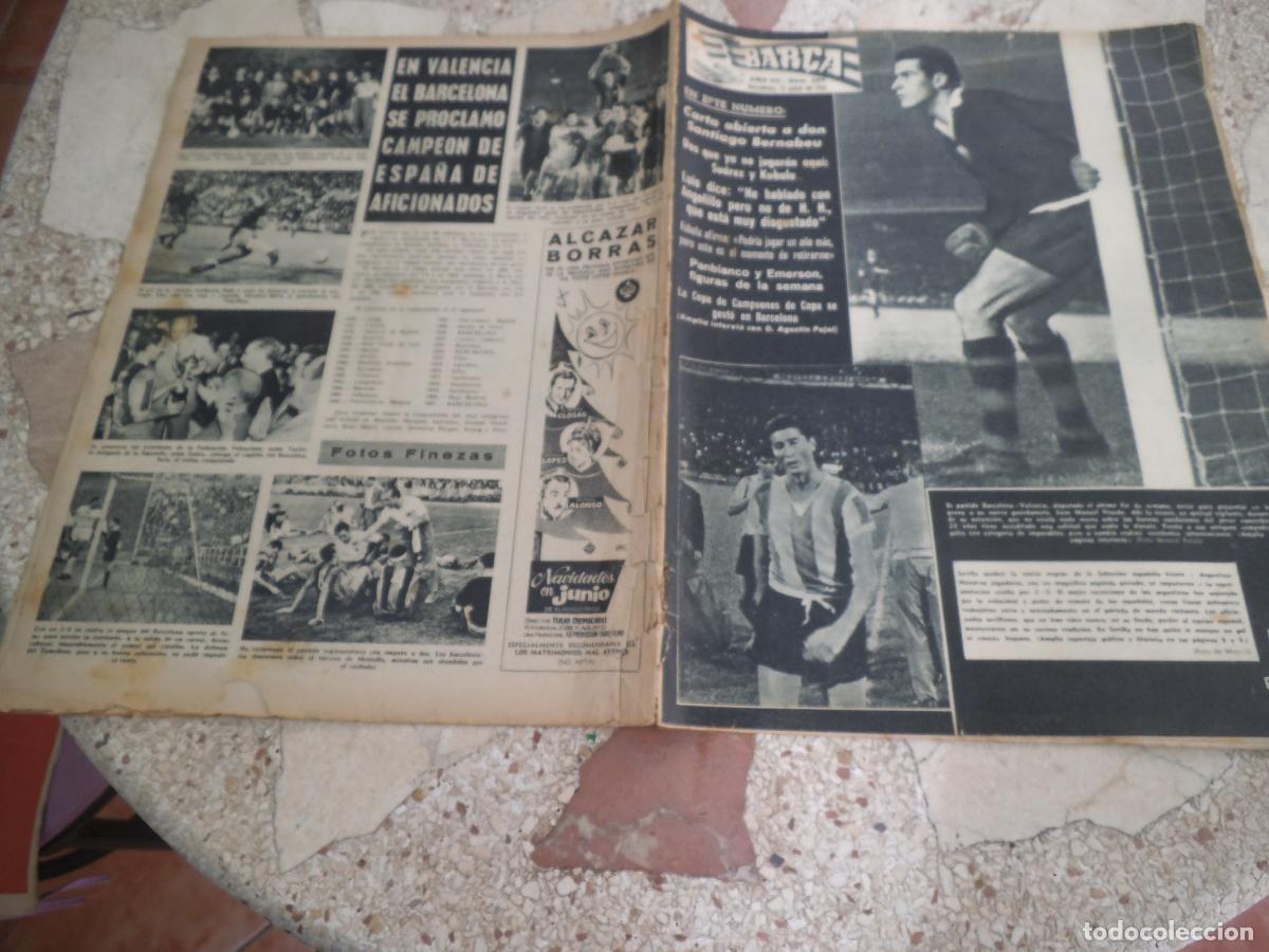 Coleccionismo deportivo: bar&ccedil;a n&ordm; 289, santiago bernabeu, panbianco y emerson,