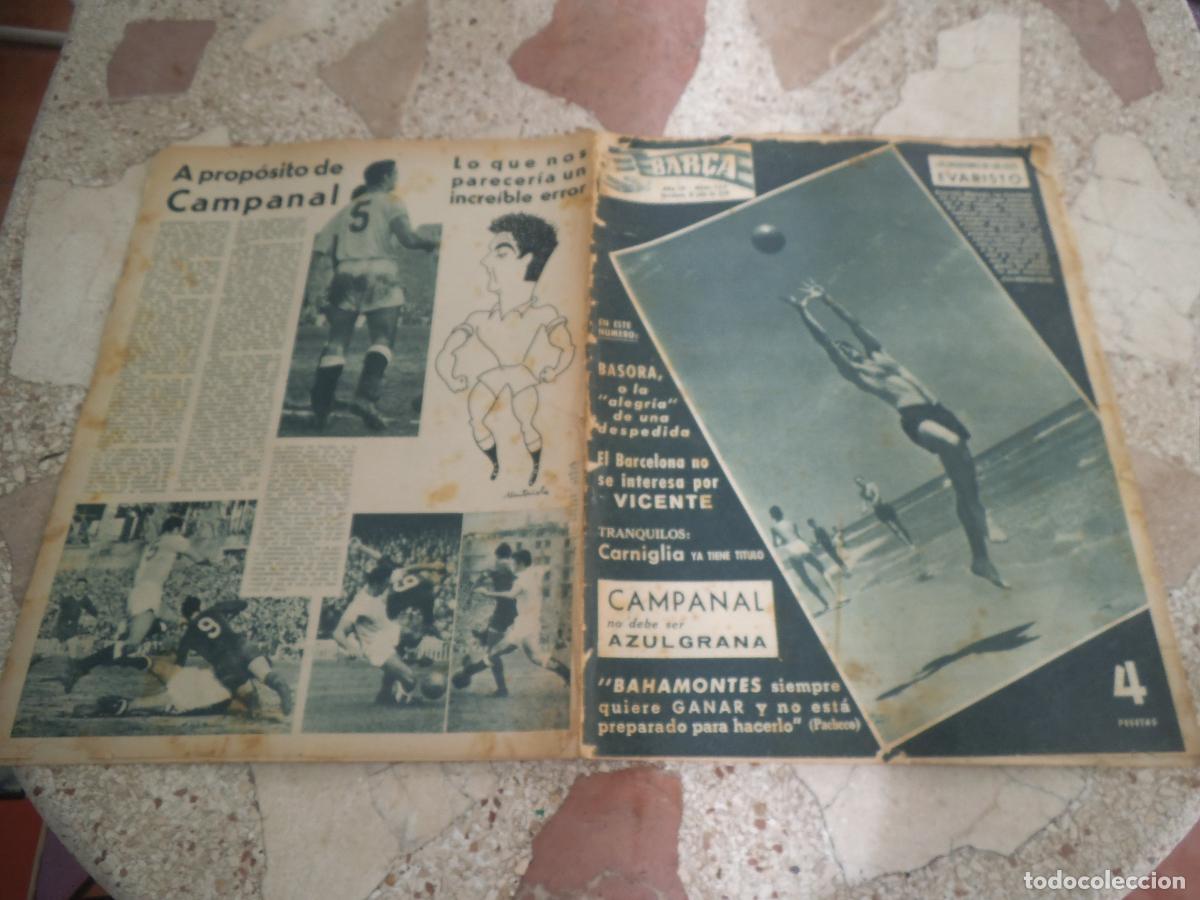 Coleccionismo deportivo: bar&ccedil;a n&ordm; 134, basora, carniglia, bahamontes, campanal