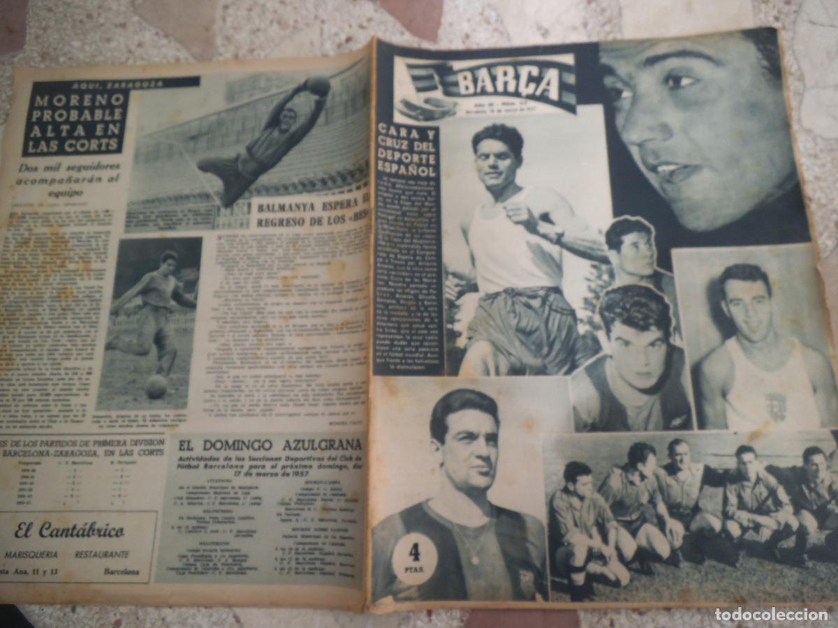 Coleccionismo deportivo: bar&ccedil;a n&ordm; 65, cara y cruz del deporte espa&ntilde;ol portada,
