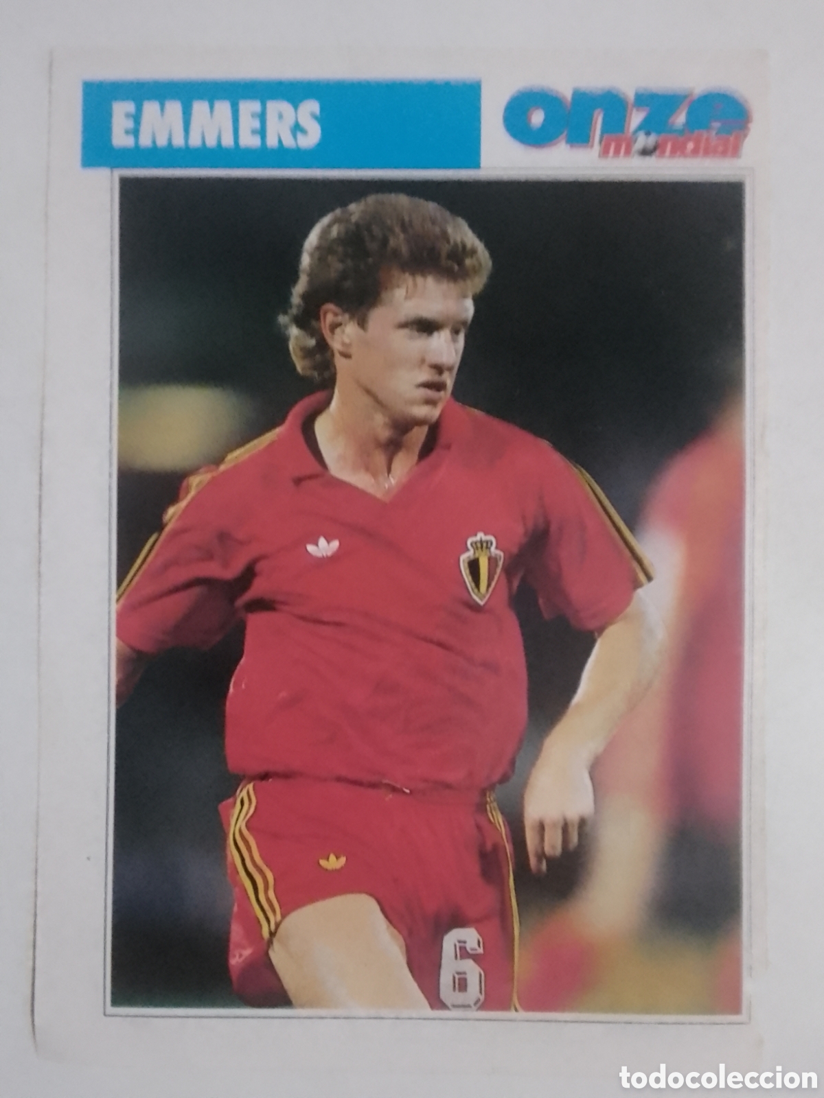 Coleccionismo deportivo: FICHA onze mondial Emmers &bull; B&eacute;lgica.