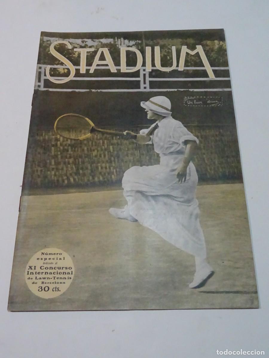 Coleccionismo deportivo: STADIUM A&Ntilde;O III N.46 ABRIL 1913 - SEMIFINALES CHALLENGE DE LOS PIRINEOS RCD ESPA&Ntilde;OL- FC BARCELONA