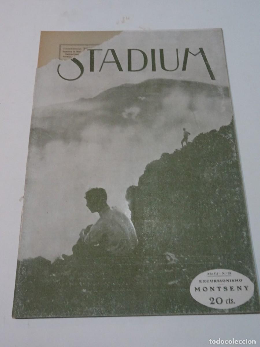 Sammelleidenschaft Sport: STADIUM A&Ntilde;O III N.58 1913 - BIPLANO M DEMAZEL BARCELONA VISTA DE P&Aacute;JARO