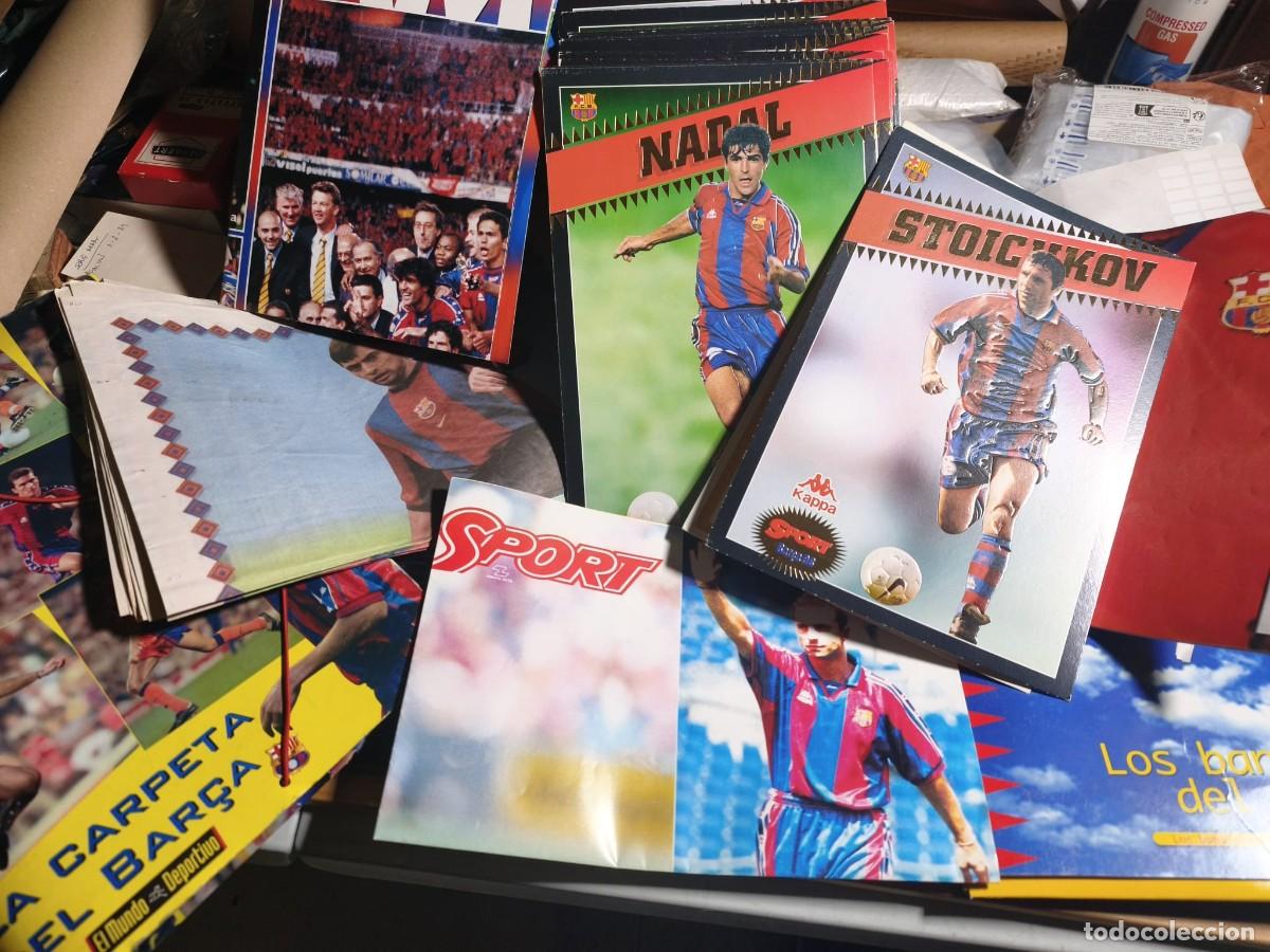 Sports collectibles: lote carteles y poster del Barcelona bar&ccedil;a a&ntilde;os 97-99. Ver fotos