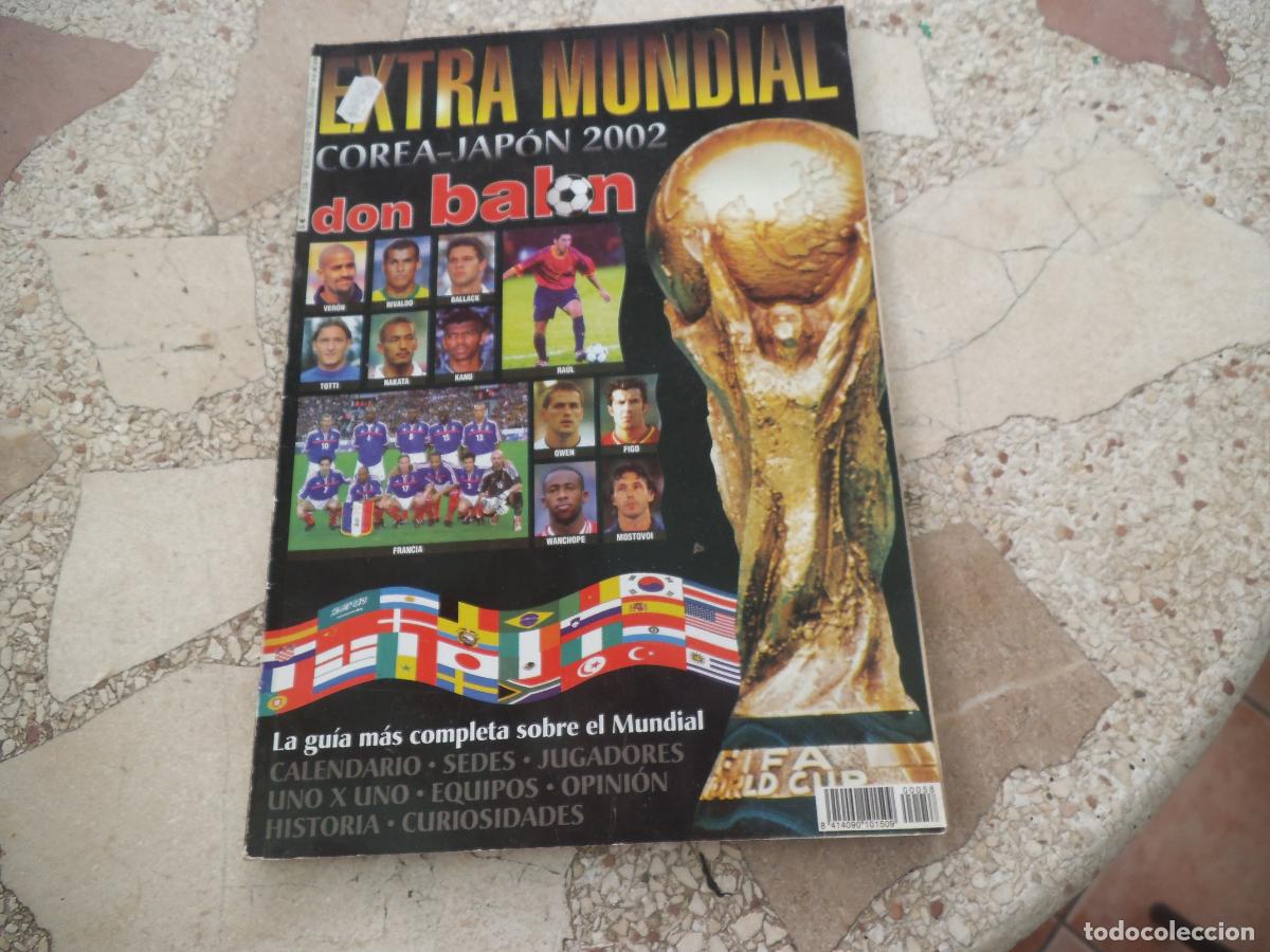Coleccionismo deportivo: don balon extra n&ordm; 58, extra mundial , corea-japon 2002, la guia mas completa sobre el mundial