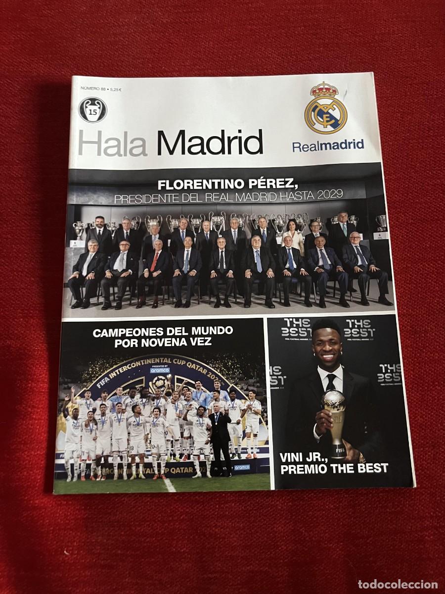 Sports collectibles: REVISTA OFICIAL REAL MADRID HALA MADRID 88 PRESIDENTE FLORENTINO PEREZ CAMPEONES MUNDO VINICIUS 2024