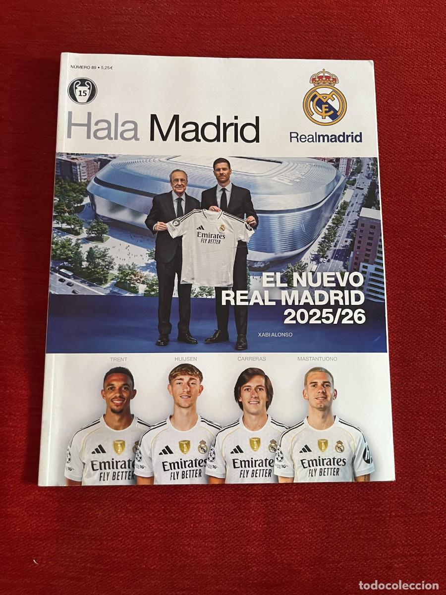 Sports collectibles: REVISTA OFICIAL REAL MADRID HALA MADRID # 89 NUEVO REAL MADRID XABI ALONSO 25 26 2025 2026