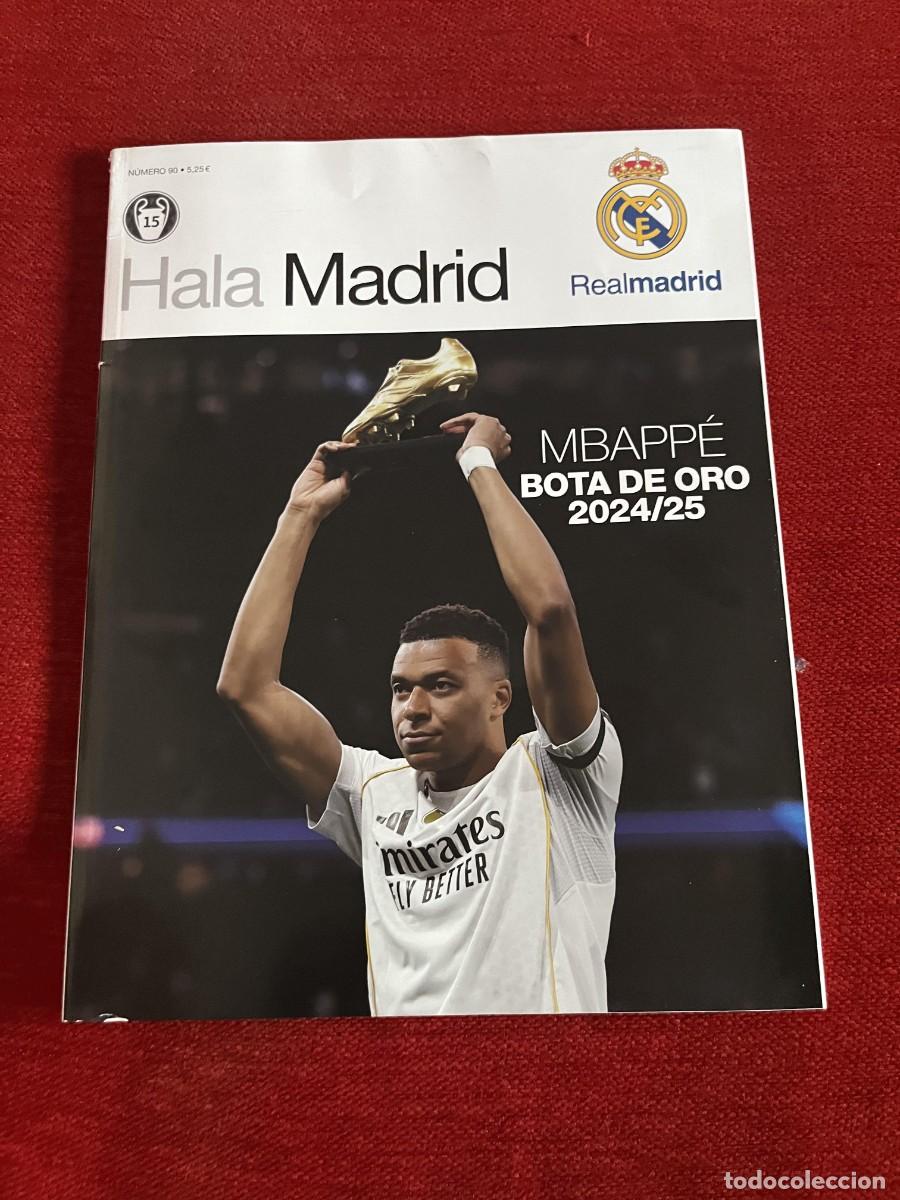 Sports collectibles: REVISTA OFICIAL REAL MADRID HALA MADRID # 90 CAMPEON BOTA DE ORO 24 25 2024 2025 KYLIAN MBAPPE