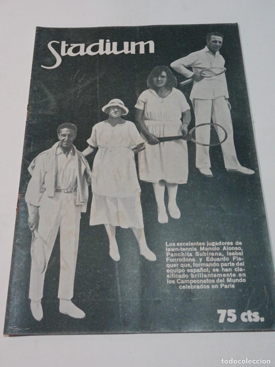 Sports collectibles: STADIUM A&Ntilde;O X N.321 JUNIO 1920 CONCURSO AUTOCAMIONES, F&Uacute;TBOL FC BARCELONA- RED STAR