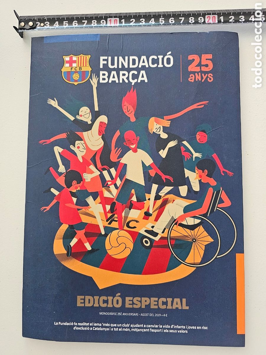 Sammelleidenschaft Sport: Revista especial 25 anys Fundaci&oacute; Bar&ccedil;a, 2019 Bartomeu