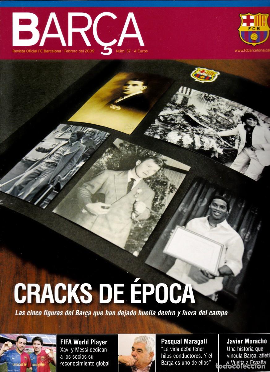 Colecionismo desportivo: REVISTA - OFICIAL DEL F.C. BARCELONA - N&ordm; 37 - EXCLUSIVA PARA SOCIOS (ABIERTA)