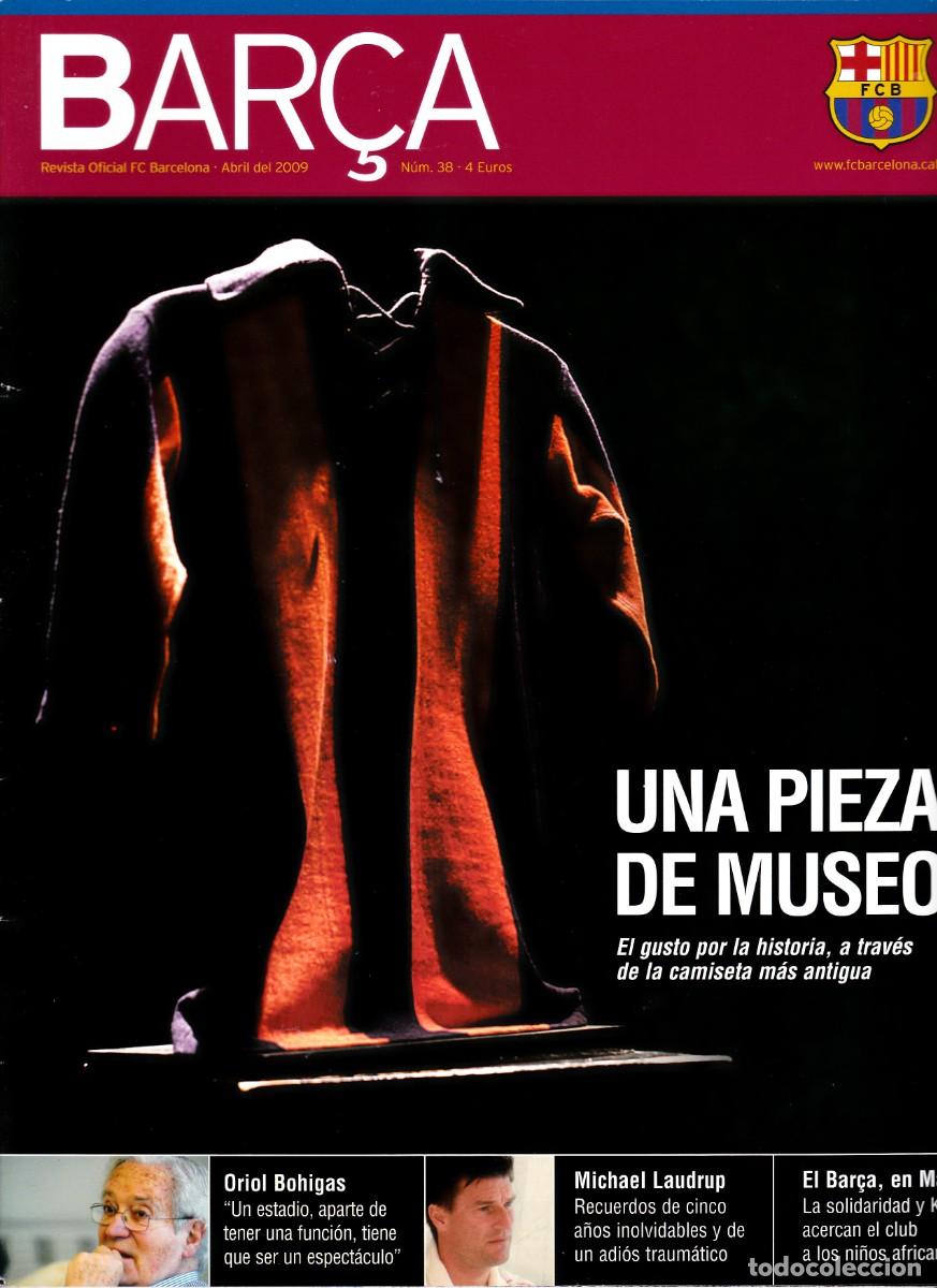 Colecionismo desportivo: REVISTA - OFICIAL DEL F.C. BARCELONA - N&ordm; 38 - EXCLUSIVA PARA SOCIOS (ABIERTA)
