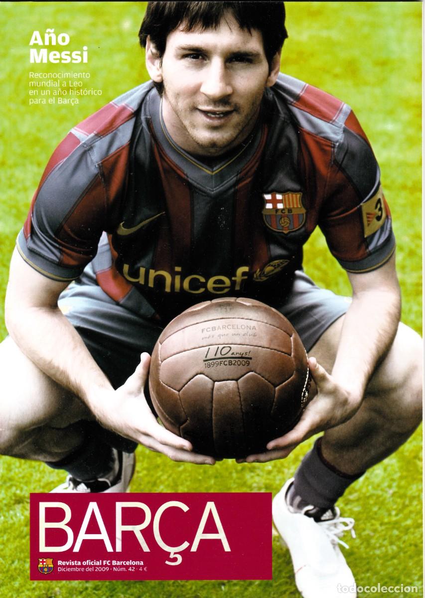 Sports collectibles: REVISTA - OFICIAL DEL F.C. BARCELONA - N&ordm; 42 - EXCLUSIVA PARA SOCIOS (ABIERTA)