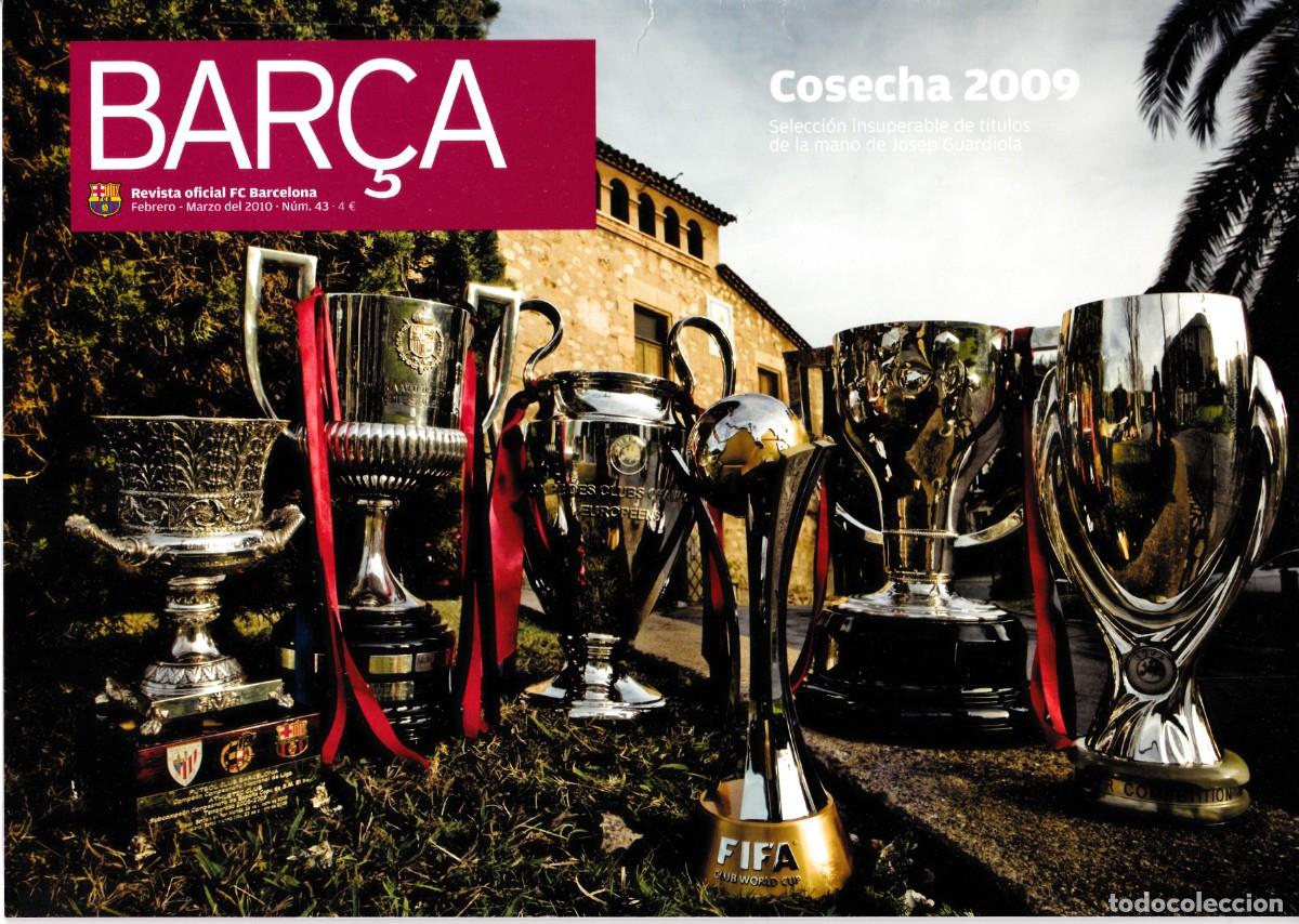 Sports collectibles: REVISTA - OFICIAL DEL F.C. BARCELONA - N&ordm; 43 - EXCLUSIVA PARA SOCIOS (ABIERTA)