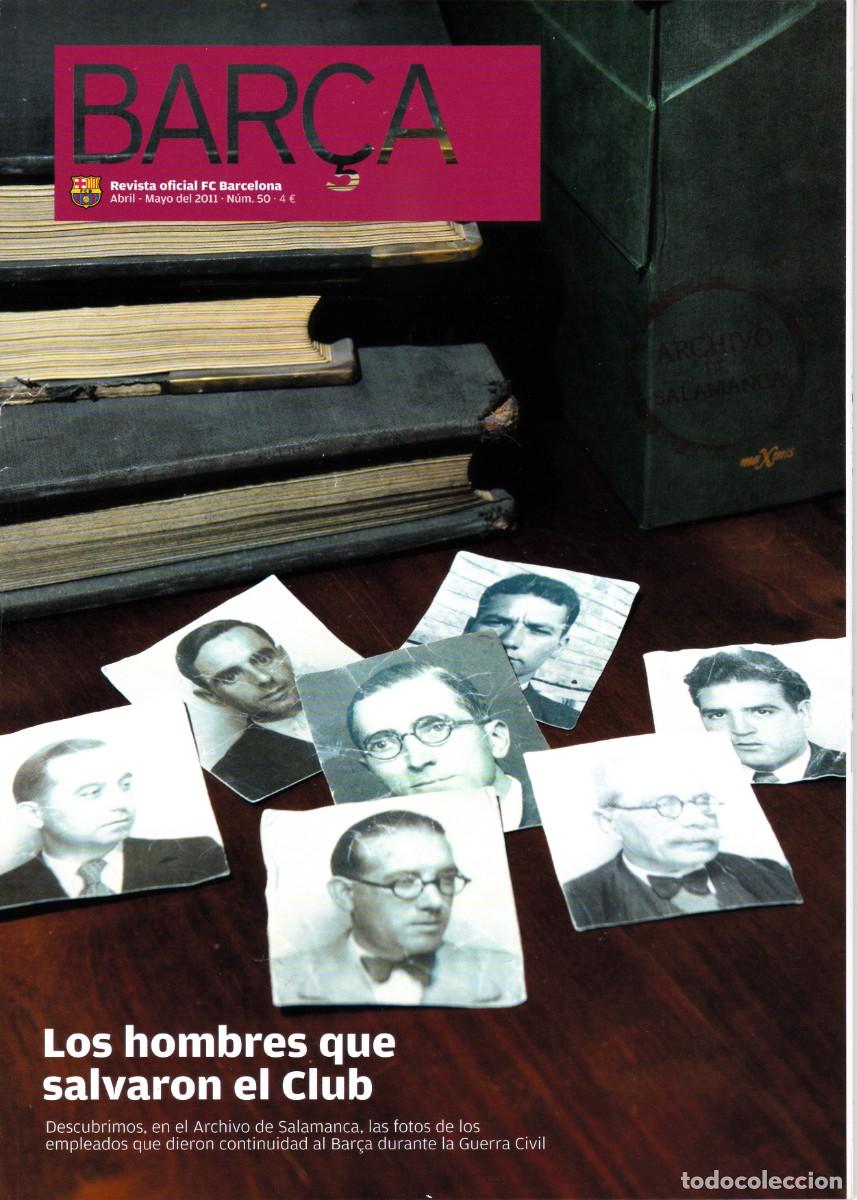 Sports collectibles: REVISTA - OFICIAL DEL F.C. BARCELONA - N&ordm; 50 - EXCLUSIVA PARA SOCIOS (ABIERTA)