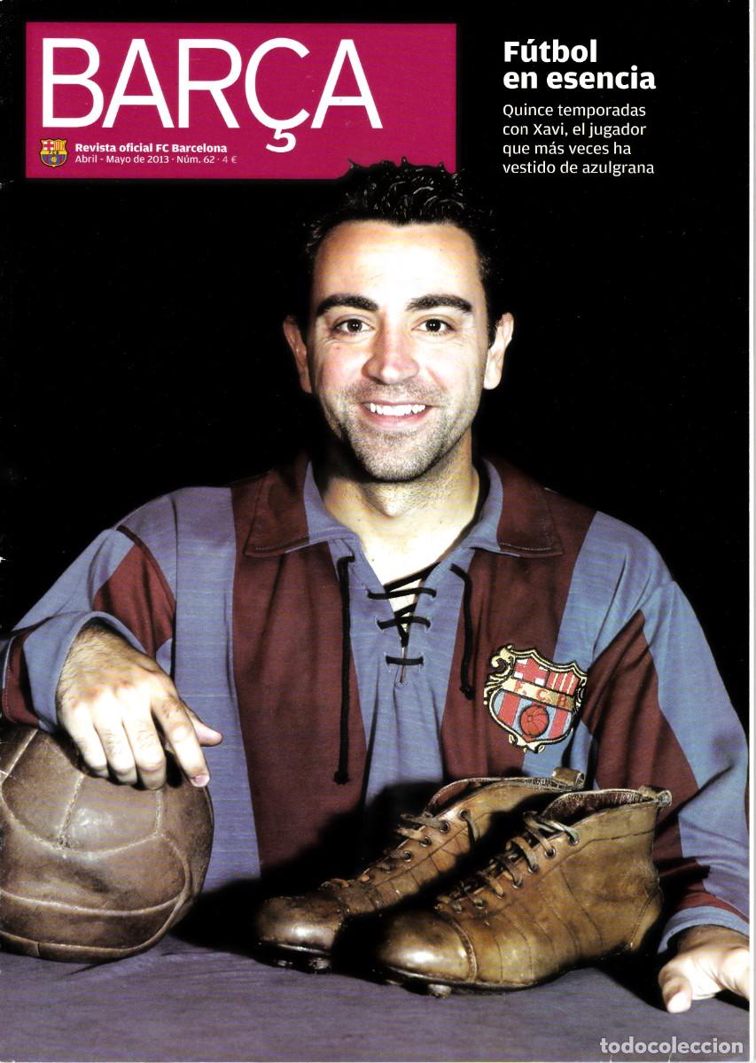 Collezionismo sportivo: REVISTA - OFICIAL DEL F.C. BARCELONA - N&ordm; 62 - EXCLUSIVA PARA SOCIOS (ABIERTA)