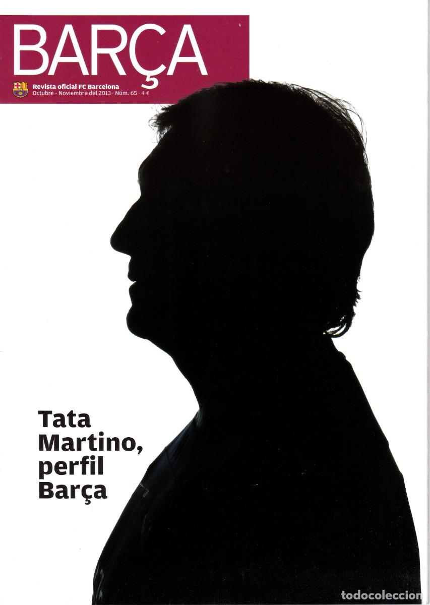 Collezionismo sportivo: REVISTA - OFICIAL DEL F.C. BARCELONA - N&ordm; 65 - EXCLUSIVA PARA SOCIOS (ABIERTA)