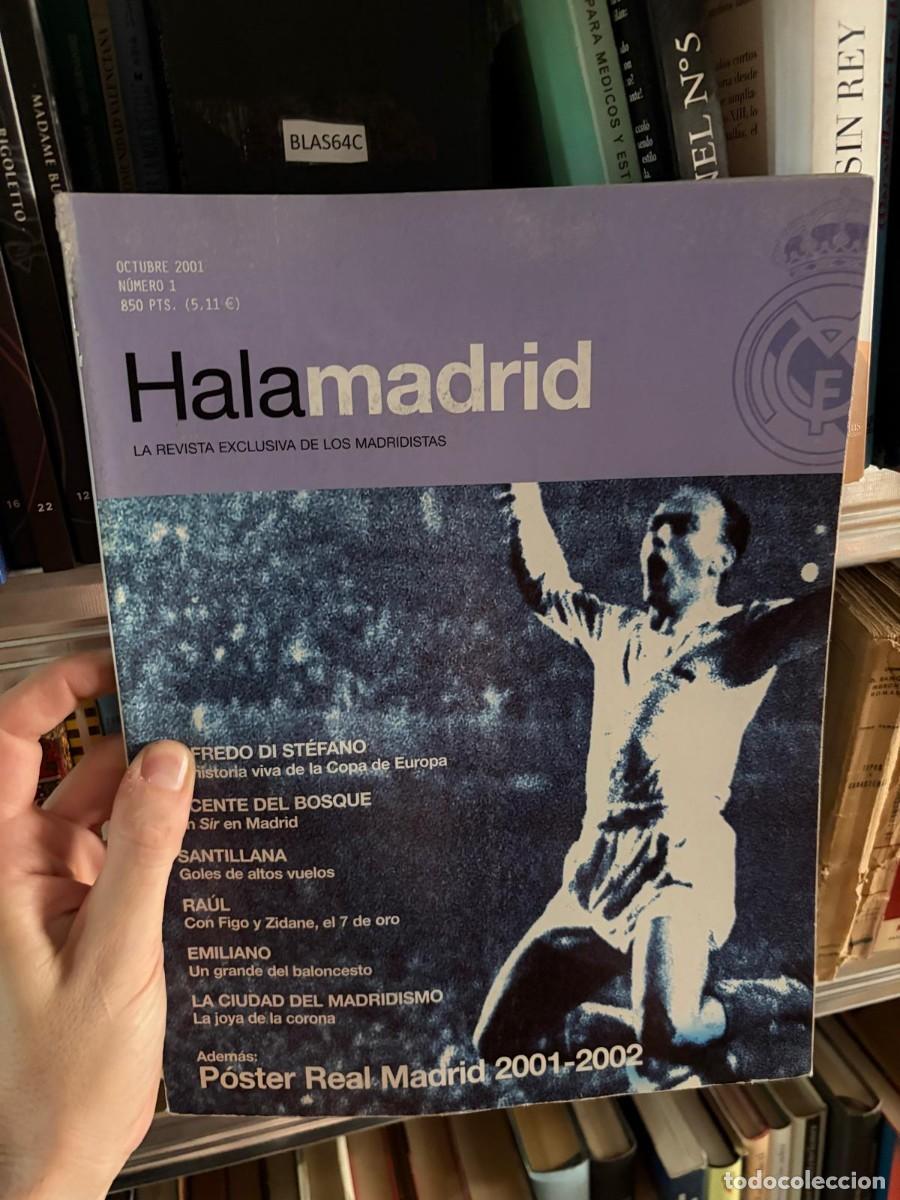 Coleccionismo deportivo: BLAS64C HalaMadrid &ndash; Revista exclusiva de los madridistas &ndash; n&ordm; 1 (octubre 2001)