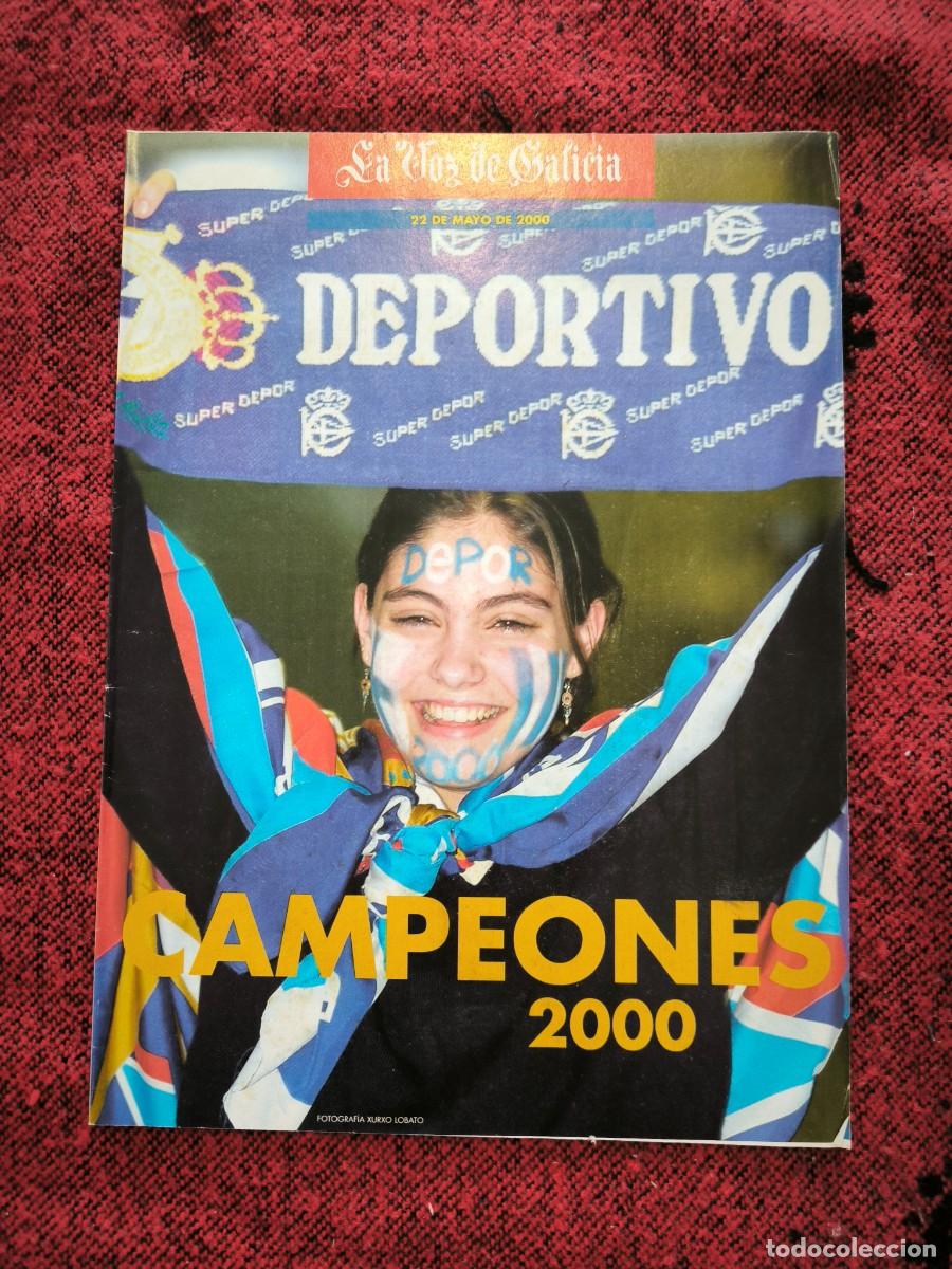 Sports collectibles: Revista Deportivo Campeones 2000 Especial La Voz De Galicia Liga Hist&oacute;rica D&eacute;por